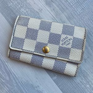 Louis Vuitton Damier Azur Key Holder